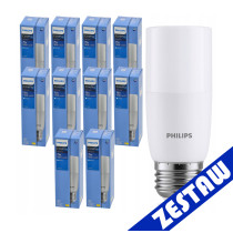 BERGE SADA 10 LED žiaroviek E27 T38 9,5W 1050lm CorePro 4000K