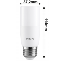 BERGE SADA 10 LED žiaroviek E27 T38 9,5W 950lm CorePro 3000K