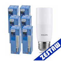 BERGE SADA 6 LED žiaroviek E27 T38 9,5W 950lm CorePro 3000K