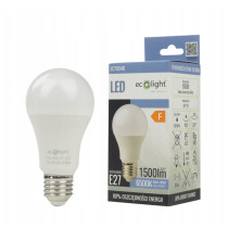 ECOLIGHT Žiarovka E27 A60 15W CW Eco Light