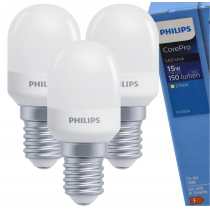 BERGE SADA 3x LED žiarovka E14 1,7W 150lm T25 2700K - tepla biela