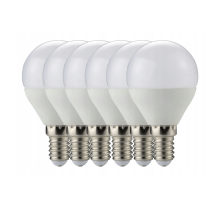 BERGE Sada 6 LED žiaroviek E14 7W G45 600lm Farba - neutrálna biela