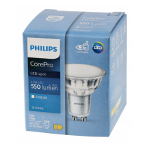 SADA 3x žiarovka Philips GU10 4,9W 550lm 112lm/W 3000K EyeComfort CorePro