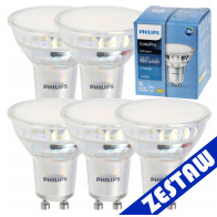 SADA 5x žiarovka Philips GU10 4,9W 550lm 112lm/W 6500K EyeComfort CorePro