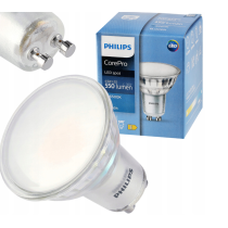 SADA 5x žiarovka Philips GU10 4,9W 550lm 112lm/W 6500K EyeComfort CorePro