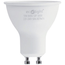 BERGE Sada 6x GU10 10W LED žiaroviek - teplá biela