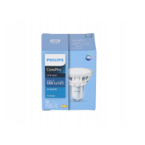 SADA 6 LED žiaroviek PHILIPS GU10 4,9W 550lm - studena biela