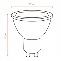 BERGE SADA 6x LED žiaroviek GU10 10W Premium