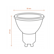 BERGE LED žiarovka Gu10 10W 800lm Neutrálna farba 4000K