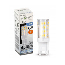 BERGE LED žiarovka G9 5W 450lm - studená biela