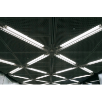 BERGE 4x LED trubicové svetlo 60cm T8 9W 1260lm 6000K - studená biela