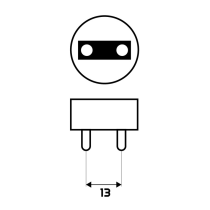 BERGE 10x LED žiarivka 120cm T8 18W 1800lm 6000K - studena biela