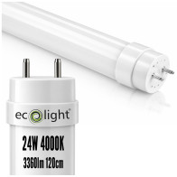 BERGE LED trubicové svetlo 120CM T8 24W 3360lm 4000K silné neutrálne svetlo