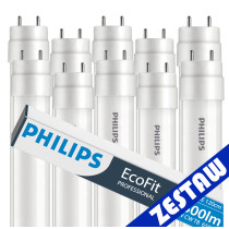 SADA 10x LED trubicové svetlo 120cm 18W 6500K 1800lm G13 Philips Cold
