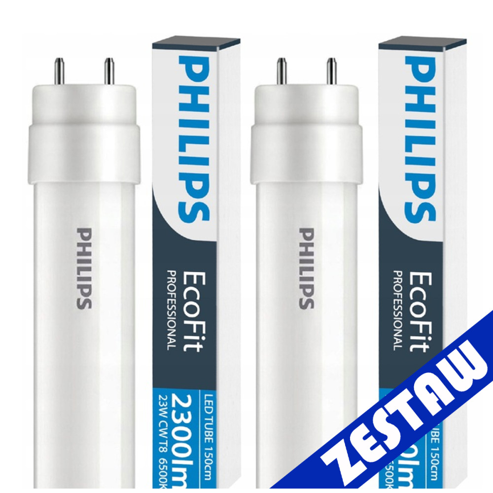 BERGE SADA 2x LED trubica Philips 150 cm 23W 2300 lm 6500 K 20 000 h EcoFit