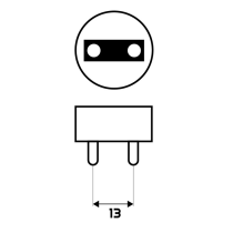 BERGE SADA 4x LED trubica Philips 150 cm 23W 2300 lm 6500 K 20 000 h EcoFit