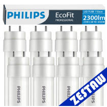 SADA 8 ks LED trubíc Philips 150 cm 23W 2300 lm 6500 K 20 000 h EcoFit