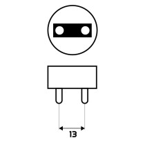 BERGE LED žiarivka 150cm 23W CW T8 2300lm EcoFit