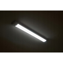 BERGE Sada 2 LED žiaroviek 60 cm prisadené panelové svietidlo 18 W 1800 lm denné svetlo farba