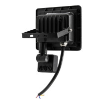 BERGE LED reflektor 30W 2700lm so senzorom pohybu, súmrakový reflektor IP65