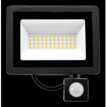 BERGE LED reflektor 50W 4500lm s pohybovým senzorem - IP65