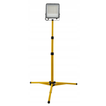 BERGE Sada halogénových LED reflektorov 100W - 9000lm, šošovka + statív