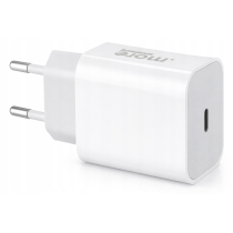 BERGE Rýchla nástenná nabíjačka pre telefón s dvojitým napájaním 20W USB-C Cube