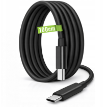 BERGE Nabíjací kábel USB-C pre telefón 20W 1m 100cm Rýchlonabíjací čierny