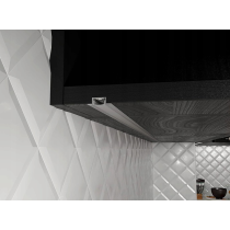 BERGE LED profil zapustený 1m hliníkový biely pre LED pásiky
