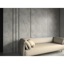 BERGE Kryt tienidla pre LED profil A, B, C, D, Y, Z 1M Čierna maska Lumines