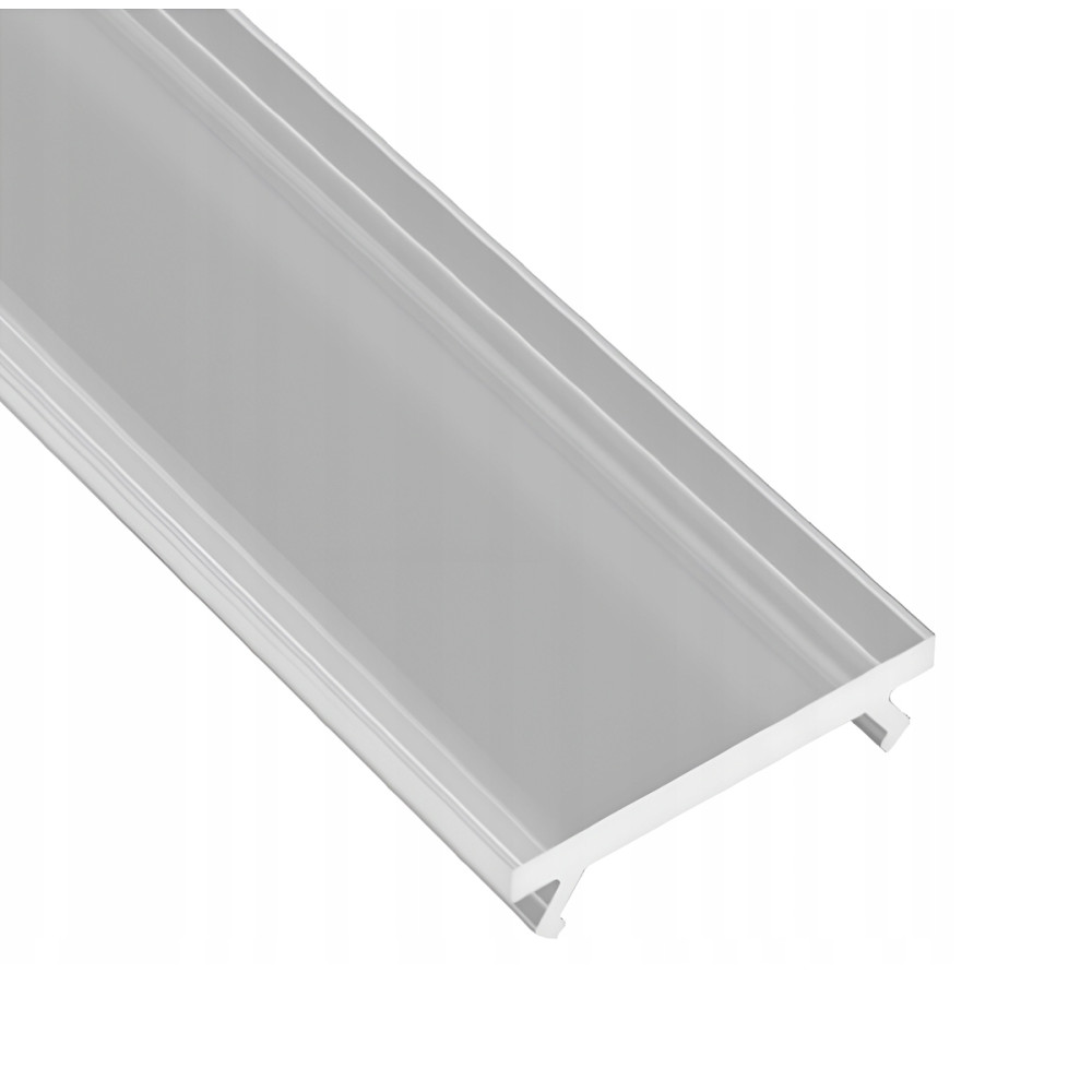 BERGE Tienidlo pre LED profil typ X 1m matné matné úzke krytie Lumines