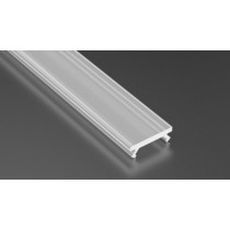 BERGE Tienidlo pre LED profil typ X 1m matné matné úzke krytie Lumines