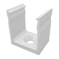 BERGE Montážny držiak Lumines LED Y profilu biely