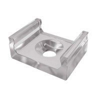 BERGE Montážny držiak na záves pre LED profil D, priehľadný LUMINES Mini