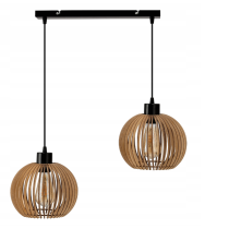 BERGE LED stropná závesná lampa s nastaviteľnou atmosférou 2xE27 do kuchyne a obývačky