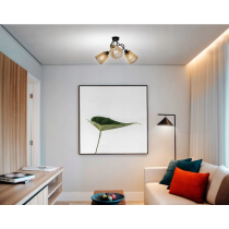 BERGE LED stropné svietidlo LOFT - 3xE27 - LUCA04