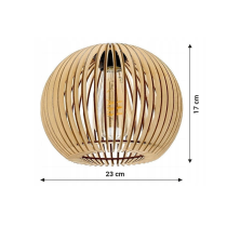 BERGE LED závesná lampa do miestnosti, nastaviteľná, 3XE27