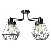 BERGE Závesná lampa DRON 4xE27 DIAMOND LARGE