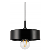 BERGE Závěsné stropní svítidlo / lustr LED E27, nastavitelné 0–100 cm, hliníkové stínidlo