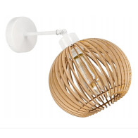 BERGE LED nástenná lampa - 1xE27 - LUCA05 Biela