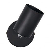 BERGE Stropné LED svietidlo VIKI 1x GU10 čierne + 1x LED žiarovka