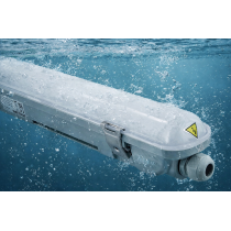 BERGE 4x Philips LED svietidlo do garáže 22W 2400lm 4000K 120cm vodeodolné