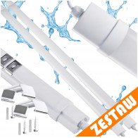 BERGE SADA 2 LED svietidiel 120cm 36W 3000lm Hermetické svietidlo IP65 do garáže, dielne