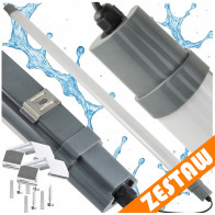 BERGE SADA 2 LED svietidiel 120cm 36W 3000lm Hermetické svietidlo IP65 do garáže, dielne