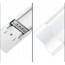 BERGE Sada 4 LED lámp do garáže a dielne 18W 60cm 4500K denné svetlo 230V