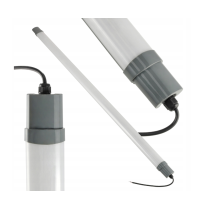 BERGE Sada 4 LED svietidiel 120 cm 36 W 3000 lm Hermetické svietidlo IP65 do garáže, dielne