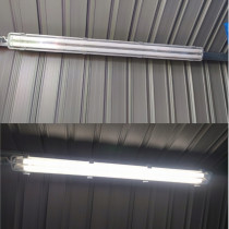 BERGE SADA 4 x hermetických LED lámp 120 cm do dielní so žiarivkami
