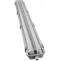 BERGE SADA 4x hermetických LED svietidiel 120 cm + LED trubice do garáže