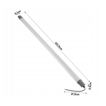 BERGE SADA 8x LED garážových svietidiel 36W 120cm 3000lm hermetické svietidlo do garáže