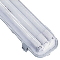 BERGE SADA Hermetické LED svietidlo 120cm 3xG13 s reflektorom + 18W LED trubice